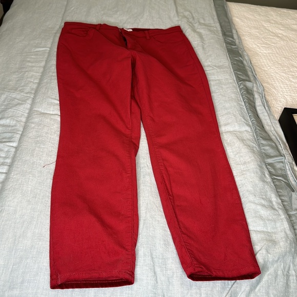 Loft size 12 red jeans - Picture 6 of 9
